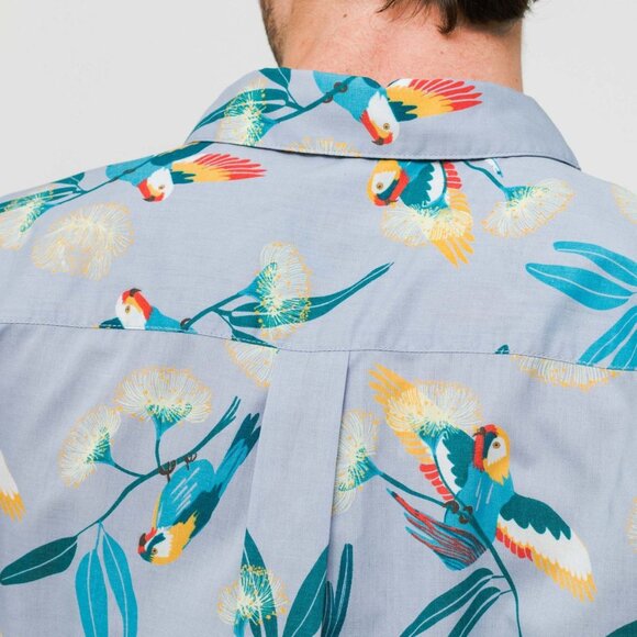 Men's Patagonia Parrots Shirt - Ghost Purple, L - Picture 2 of 7